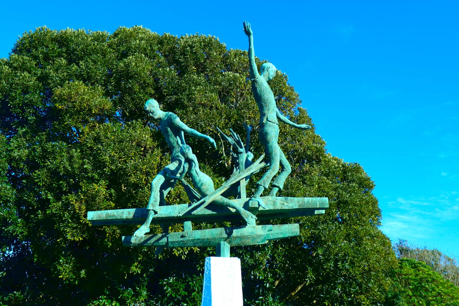 戦没船員の碑の写真